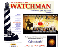 Tablet Screenshot of ministryofthewatchman.com